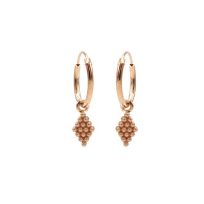 Karma symbols Oorring grapes rose M2947