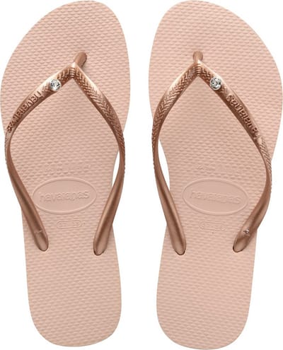 HAVAIANAS KIDS SLIM CRYSTAL SW II ballet rose-29-30