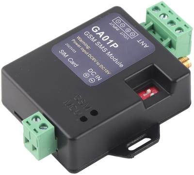 Allecto - GSM-stroomuitvalalarm - sms-waarschuwing - Alarm voor thuisbeveiliging - Zwart - Sensoren - Betrouwbare waarschuwing - Geschikt voor mobi...