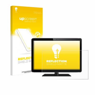 upscreen - Screenprotector voor Industriële Monitoren met 23.8 inch-scherm [528 mm x 297 mm, 16:9] - Folie Beschermfolie anti glare matte