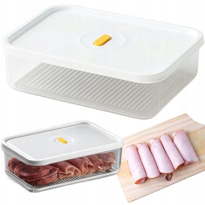 Pingyang Rongrong - Voedselcontainer - Met Hermetische Deksel - 1,4L - Transparant
