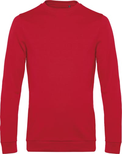 Sweater 'French Terry' B&C Collectie maat 3XL Rood