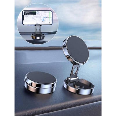 Autotelefoonhouder, Mobiele Magneet Telefoonhouder/Auto Accessoires/Verbeterde Versie/Verstelbare Horizontale en Verticale Telefoonhouder, Multifunctioneel Magnetisch one-size gray