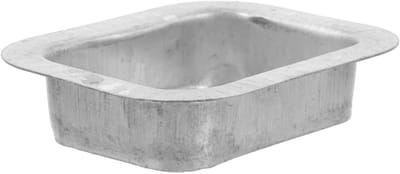 Gootafvoer Adapter - Regenpijp Onderdeel - Dakwater Afvoeren - Lichtgewicht Ontwerp - 7.3x5.3x2.3cm - Zilver