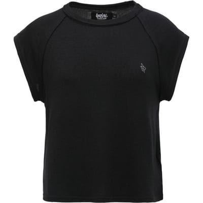 Forplay Top - Outside seam T-Shirt Black - S tot XXL - voor Vrouwen - zwart