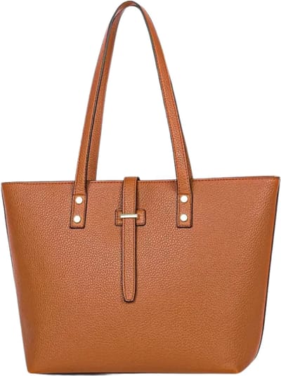 Bovista Handtas Dames - Schoudertas - School - Shopper - Schooltas - Werktas - Bruin