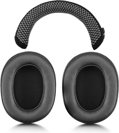 SnelShoppen - Vervangende Oorkussens en Hoofdband voor Headphones - Comfortabele Hoofdband en Oorkussens voor Sony WH-1000XM5 - Zacht en Duurzaam - Zw