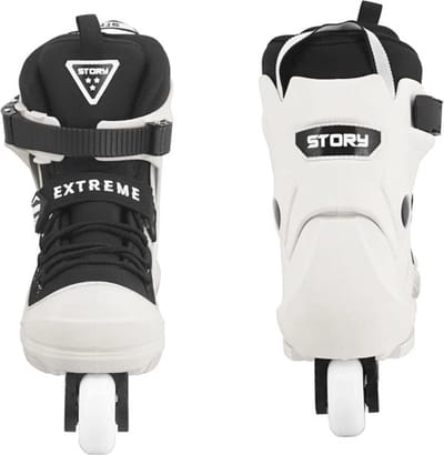 Story aggressive Inline Skates White Black
