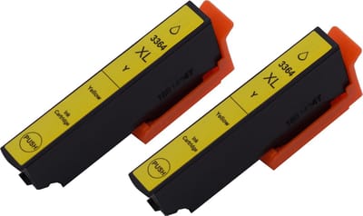 KATRIZ® huismerk inkt voor|EpsonT3364XLY|13,5ml | ( 2stuks) - Met chip