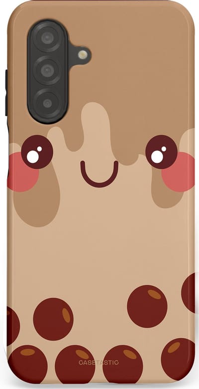 Casetastic Hoesje Geschikt voor Samsung A26 - Stijlvolle Beschermende Duo-layer Case - Smeltende choco bolletjes