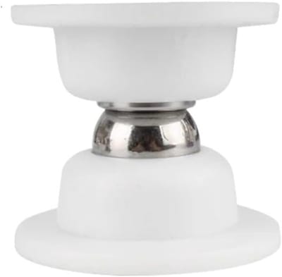 Magnetische Deurstopper - Deurvanger - Stil Huis - Sterke Magneet - 2 Stuks - Wit