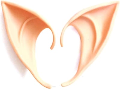 Hiden - Cosplay Elfen oren - Elven Ears - Cosplay Anime - Elfen oren - Elf Ears - Carnaval - Halloween | Licht Beige