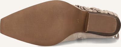 BLASZ Shn3a231-38 Enkellaarsjes - Enkelboots met rits - Dames - Beige - Maat 37