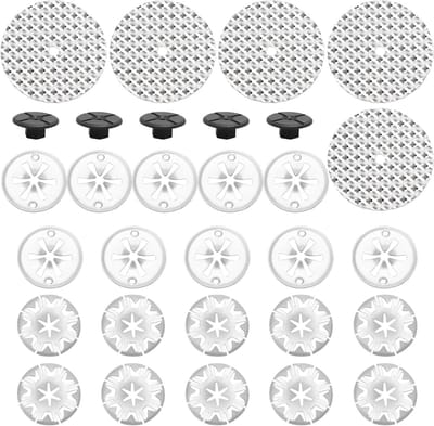 Warmteschild reparatieset - Hittebescherming uitlaat - Voertuigonderhoud - Corrosiebestendig metaal - 30 stuks - Metaal