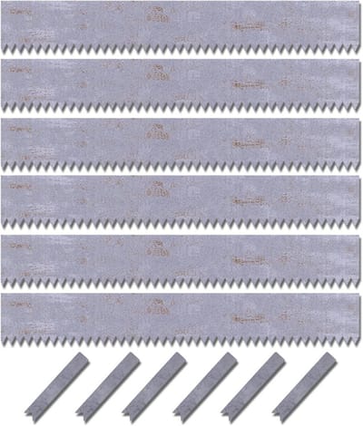 Stalen Gazonranden - Metalen Tuinranden - Tuinranden Creëren - Flexibel en Buigbaar - 20 x 100 cm - Roestbruin