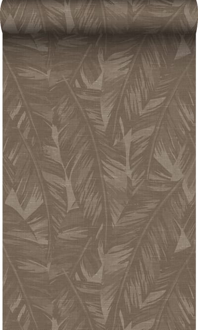 Origin Wallcoverings behang bananenbladeren bruin - 50 x 900 cm - 348056