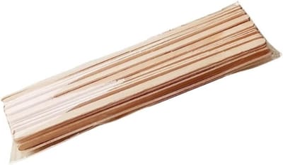 Knutselstokjes Houten - Roerstaafjes Handwerk - Creatief Bezig Zijn - Veelzijdig Gebruik - 200 Stuks 14cm - Houtkleur