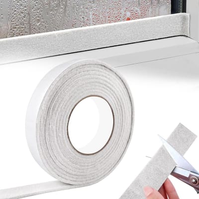 Dailygoods- Condensatiestrip 3 cm x 4 m - Zelfklevende Viltstrip - Waterabsorberende Tape - Anti-Condensatie - Absorberende Strips - Directe Installatie - Vochtabsorberende Tape