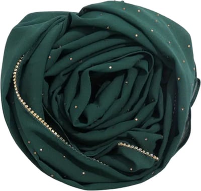 Bovista Hoofddoek - Hijab - Dames - Abaya - Sjaal - Islamitische Kleding - Moslim Kleding - Alhamdulillah - Groen