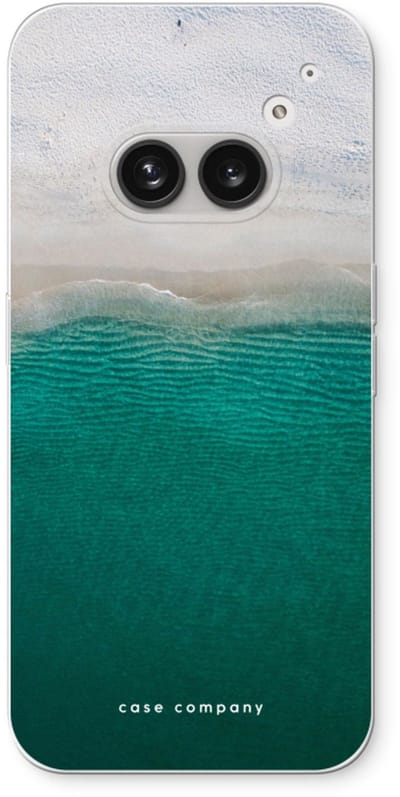 Case Company® - Hoesje geschikt voor Nothing Phone (2a) hoesje - Stranded - Soft Cover Telefoonhoesje - Bescherming aan alle Kanten en Schermrand