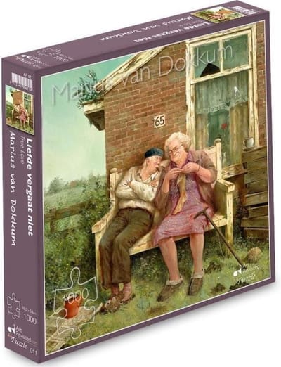 Puzzel 1000 stukjes-Marius van Dokkum-liefde vergaat niet