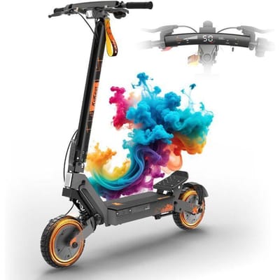 KuKirin G2 Ultra - Elektrische Scooter - Motor 800W*2 - Batterij 48 V 18 Ah - 10'' Banden - Actieradius 55km - Max 55KM/H - Zwart