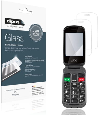 dipos – 2x Pantserfolie geschikt voor SPC Magnus | 9H Screenprotector