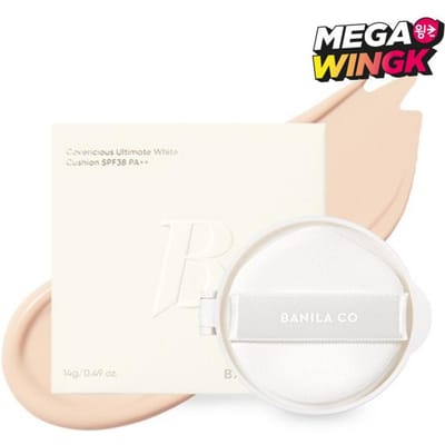 BANILA CO Covericious Ultimate White Cushion Navulling 14g K Beauty Cushion Sand 24