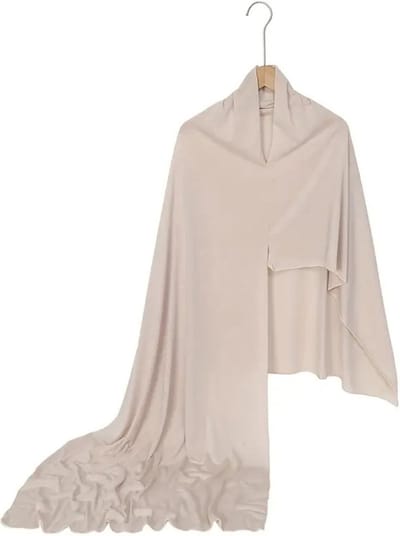 Bovista Hoofddoek - Hijab - Dames - Abaya - Sjaal - Islamitische Kleding - Moslim Kleding - Alhamdulillah - Beige