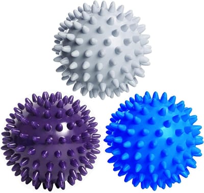 3-delige Massageballen Set voor Spierontspanning, Trigger Point Therapie en Pijnverlichting bij Voet- en Rugklachten