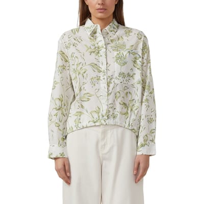 s.Oliver  Blouses Offwhite Taglia: 40 | Maglie a manica lunga Outlet | Donna | Bianco