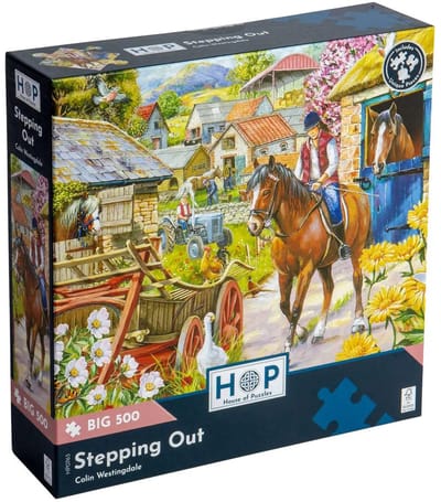 House of Puzzles legpuzzel XXL Stepping Out 500 stukjes landschap.