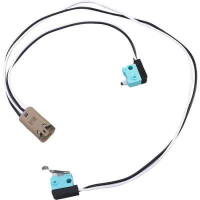 Kit de réparation de poignée de porte 1042845 00 A avec faisceau de micro-interrupteur, palette de poignée, clips de panneau de porte pour black
