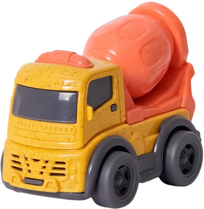 Speelgoedtopdeals - BIOplastic Cementwagen - 8 cm - Duurzaam speelgoed