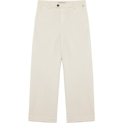 ROY ROGER'S Cremekleurige broek