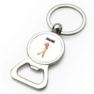 Akyol - golf met eigen naam flesopener - Golfen - golfer - sport - 9 bij 3 cm