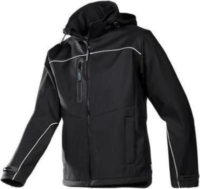 Sioen softshell Homes zwart