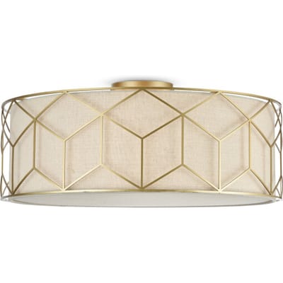 Maytoni - Plafondlamp Messina - Goud - Ø57