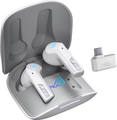 ASUS ROG Cetra True Wireless SpeedNova White - Draadloze oordopjes - Bluetooth - In-ear - Wit