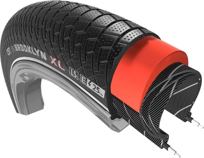 Buitenband CST Brooklyn Pro 27.5 x 2.00 / 50-584mm - zwart met reflectie