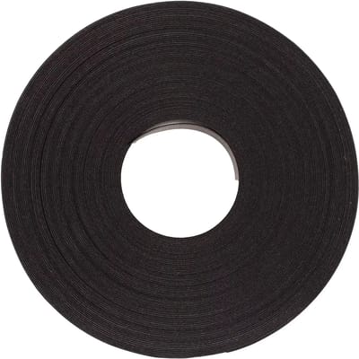 50m Rolgreep 25x14mm Zwart ÚNICA