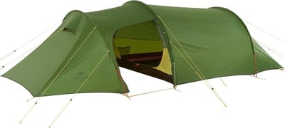 Kampeertent - Trekkingtent - Outdoor avontuur - Waterdicht en winddicht - 3 personen 4 seizoenen - Groen