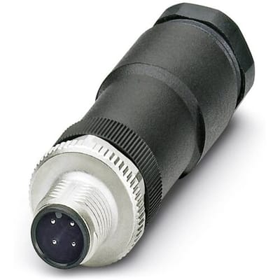 Phoenix Contact 1404415 Sensor/actuator connector, niet geassembleerd M12 Aantal polen (sensoren): 4 Stekker, recht 1 stuk(s) Piece