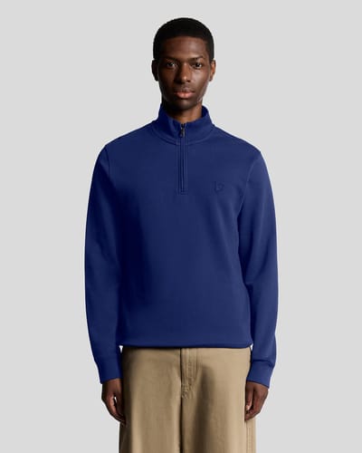 Lyle & Scott - Heren sweater - Maat M - Mannen - MARINE -