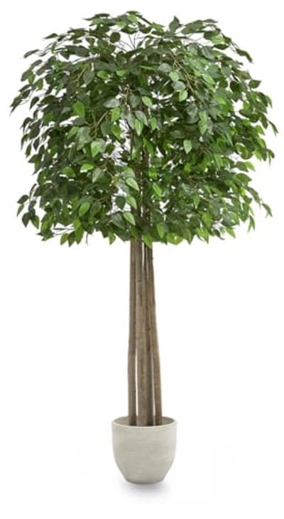 Grote Kunstficus voor Binnen en Buiten | Realistisch en Onderhoudsvrij | Decoratieve Kunstplanten