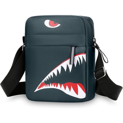Heren Messenger Bag Crossbody Schoudertassen Heren Kleine Sling Pack Voor Werk Zaken Waterdichte Oxford Packs Satchel Portemonnee 19*15*6cm