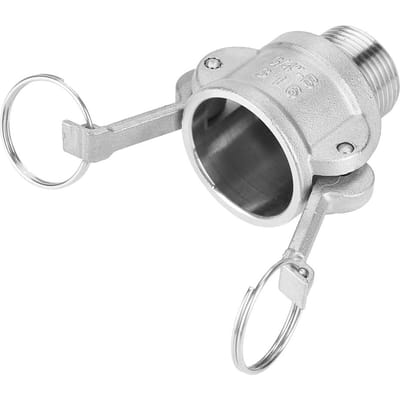 Acier Inoxydable DN20 3 4  Adaptateur Pompe à Eaux Usées Raccord Camlock Femelle avec Filetages Mâles