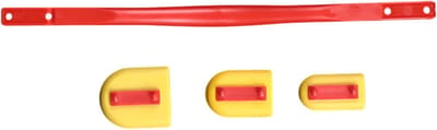 Kit Afwerkingsgereedschap - Voegenspatel Set - Gladde Voegen Maken - Verwisselbare Koppen - Meerdere Maten - Niet Gespecificeerd