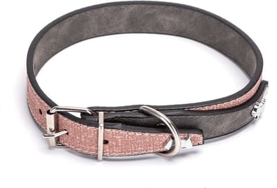 Nobleza Honden halsband - Maat S - Verstelbaar 29 / 39 cm - Halsband hond - Puppy halsband - Puppyhalsband - Roze - 45 cm