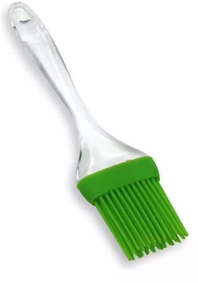 CHPN - Mini bakkwast - Kleine bak kwast - Siliconen kwastje - Invetkwastje - Invetten - Groen/Wit - Keukentool - Bakken - Koken